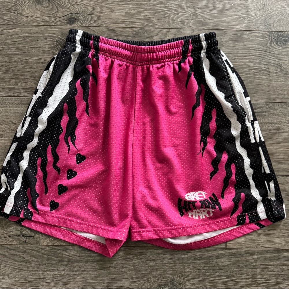 Chalk Line WWE Bret “The Hitman” Hart Mesh Shorts